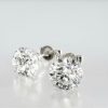 GIA Diamond Earrings Pair of 3.01 earring 3x (Total 6.02 ct)