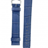 Authentic Cartier 18 kt Gold buckle with Cartier blue strap