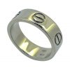 100% Authentic Cartier Love Ring 18kt White Gold Size 49