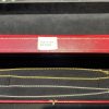 Authentic Cartier Necklace White Gold & Yellow Gold