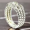 18K White Gold Marquise Diamond Ring