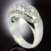 Diamond Ring in 18K White Gold