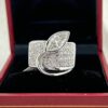 18K White Gold Marquise 1.11ct Diamond Ring