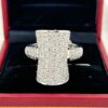 18K White Gold Diamond Ring