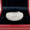 Diamond Ring in 18K White Gold