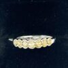 18K Gold Yellow Diamond Ring