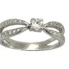 Diamond Ring 18k White Gold