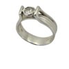 14k White Gold Diamond Ring