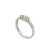 White Gold Diamond Cluster Ring