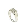 White Gold Diamond Cluster Ring