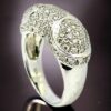 Diamond Ring in 18K White Gold