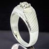 18K Gold Men’s Diamond Ring