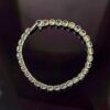 14K Multi-color Diamond Tennis Bracelet