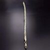 White Gold Bracelet with Geometric Design and Clasp