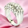 Natural Diamond Ring in 18K Gold