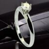White Gold Diamond Solitaire Ring