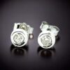 White Gold Diamond Stud Earrings