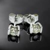 White Gold Diamond Stud Earrings