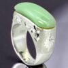 Jade Ring in 22kt Gold