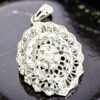 White Gold Diamond Pendant