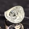 18K Gold Natural Diamond Ring