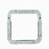 Aftermarket Cartier Santos 100 Natural Diamond Gold Bezel